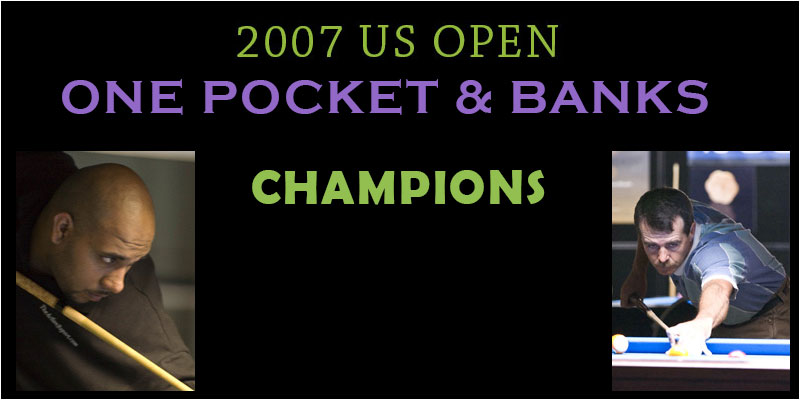 2007 US Open Banks & One Pocket Champions