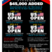 Tournament slots still available, Register Now for the US Open 2022!